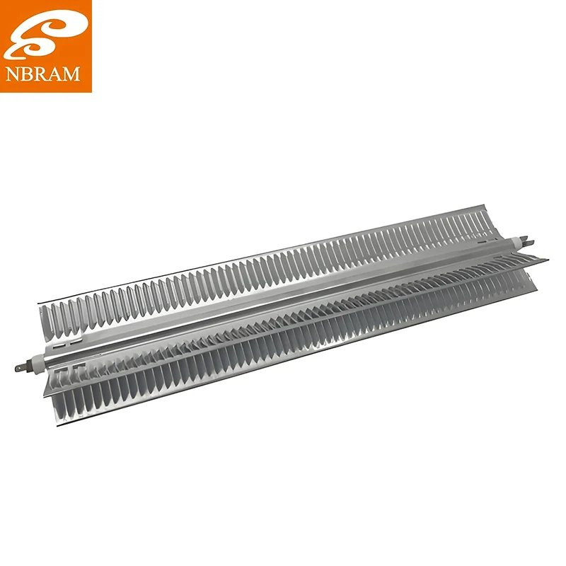 X-vormige aluminium verwarmingsbuis